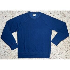Todd Snyder Men's Blue Crewneck Long Sleeve‎ Sweatshirt Size Small